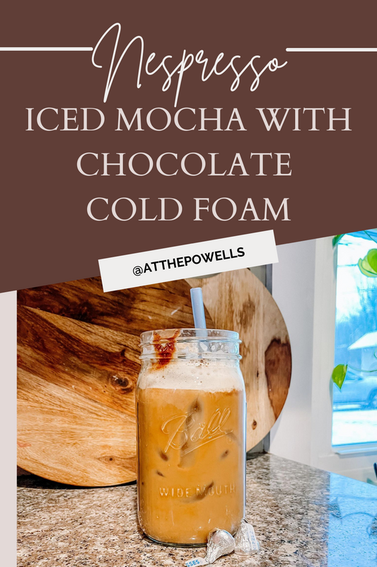 Nespresso Recipe: Iced Mocha with Chocolate Cold Foam
