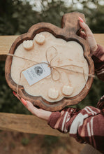 Load image into Gallery viewer, 00 Pumpkin Pecan Waffle - Pumpkin Shaped Dough Bowl - PRE-ORDER
