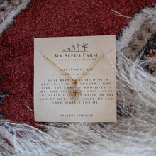 Load image into Gallery viewer, Christ in Me Cross Necklace
