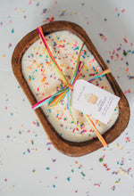 Load image into Gallery viewer, 05 Happy Birthday Dough Bowl Candle
