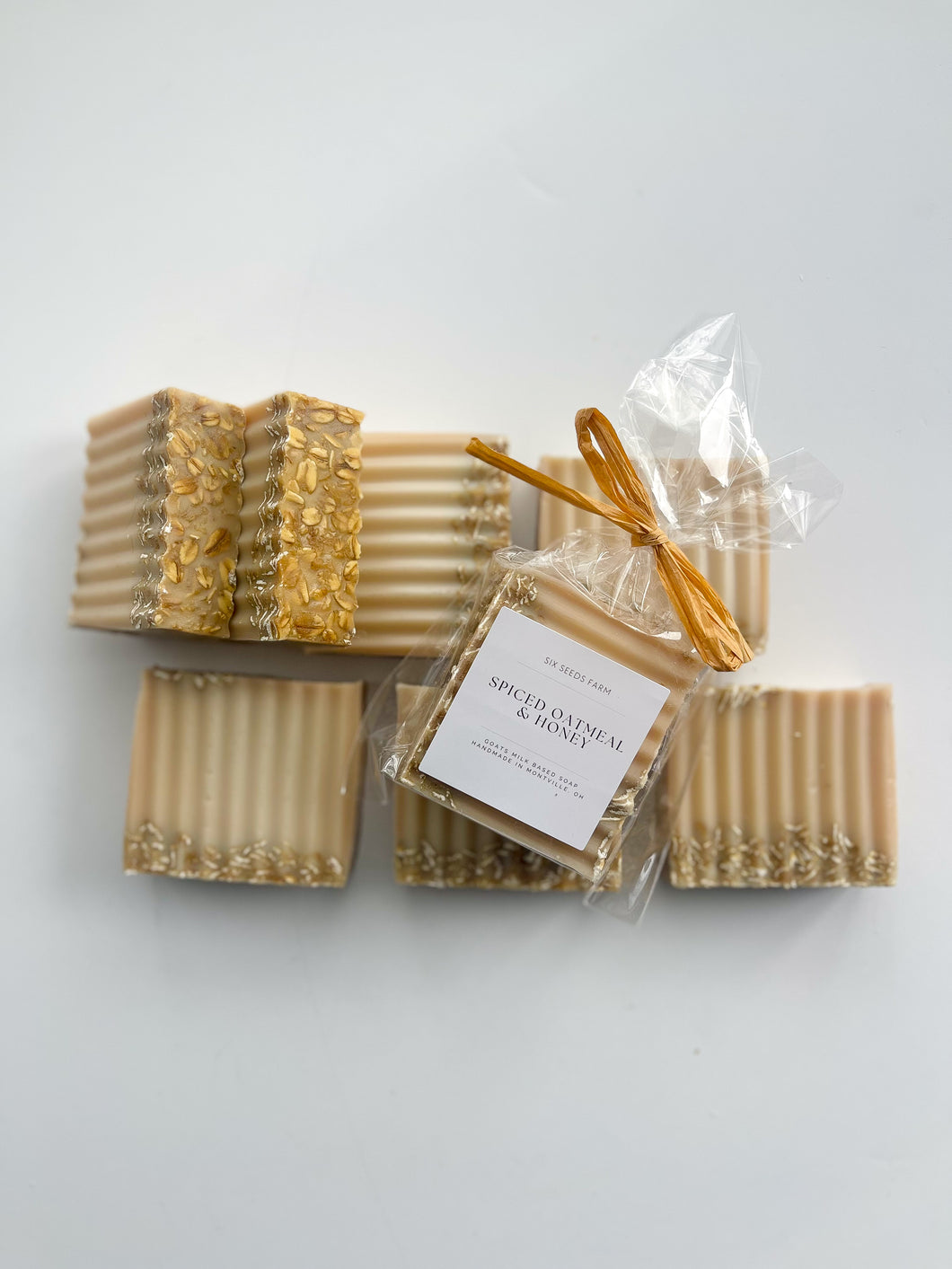 01 Spiced Oatmeal & Honey - Goats Milk Bar Soap